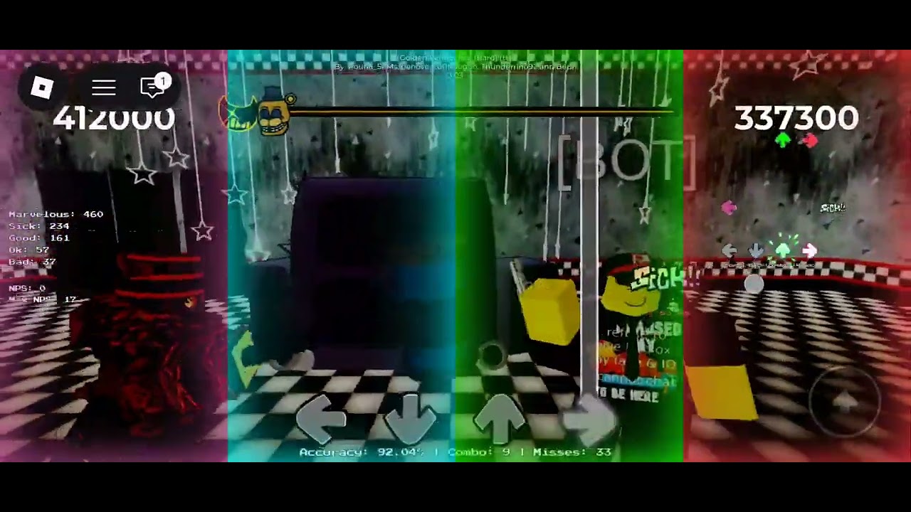 GOLDEN VENGEANCE / Friday night bloxxin 