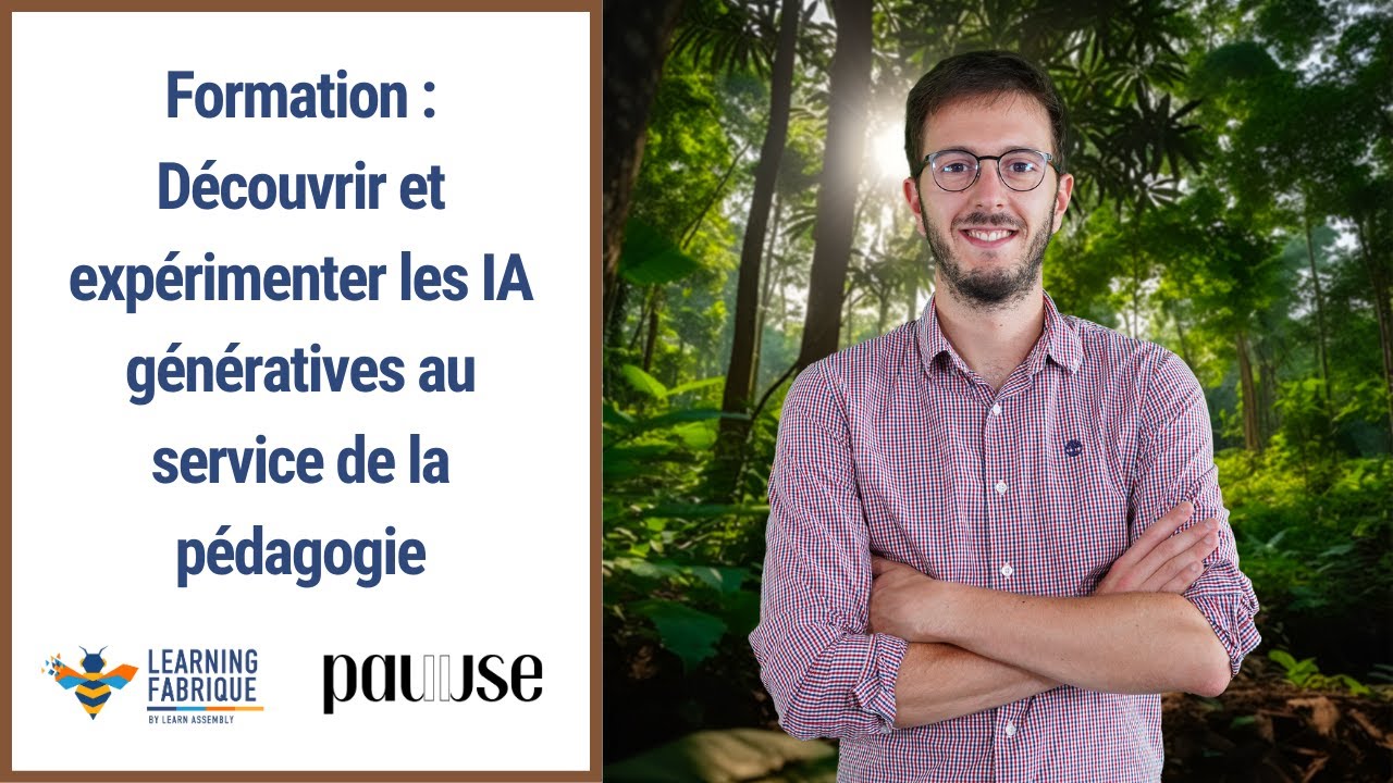 Découvrir et expérimenter les IA génératives au service de la pédagogie - La Learning Fabrique