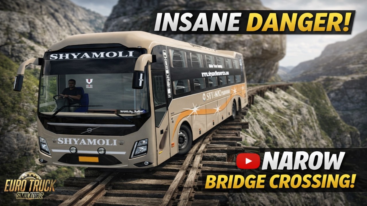 Hired By Company To Drive On Dangerous Road - ETS 2