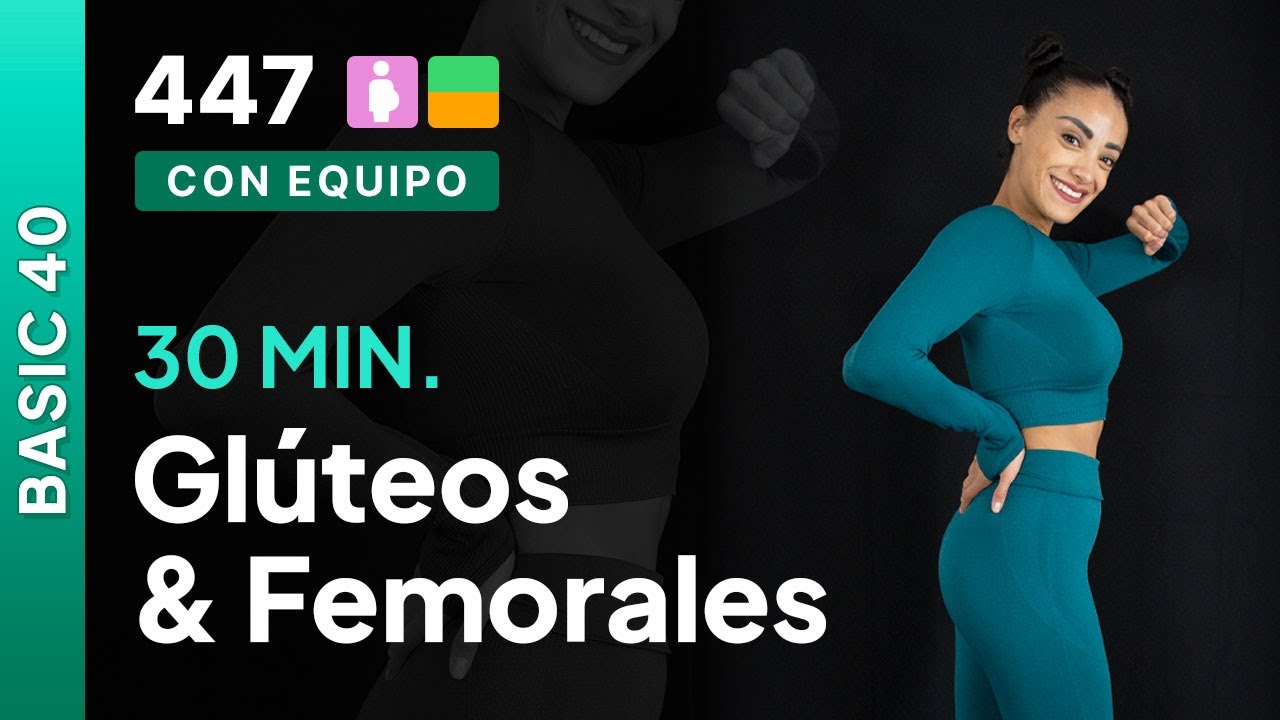 Glúteos & femorales | Rutina de 30 minutos | Día 27 Basic-40
