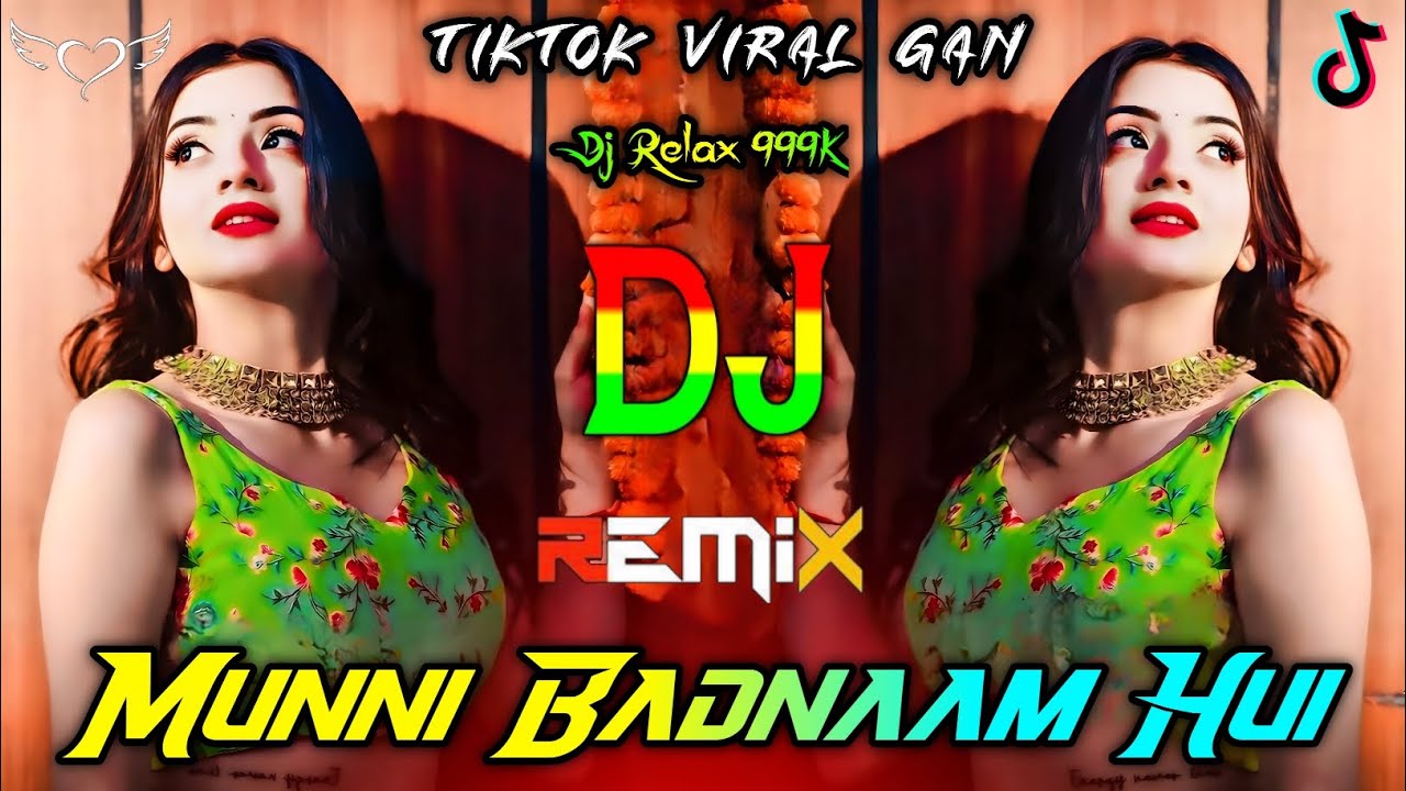 Munni Badnaam Hui Dj | Tiktok Viral Gan | New Dance Video | Hindi Dj Song | Dj Relax 999K