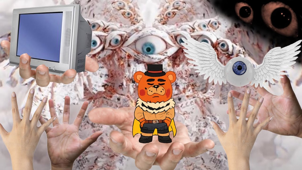 Mundo dos sonhos ( dreamcore )esse e um lugar com olhos