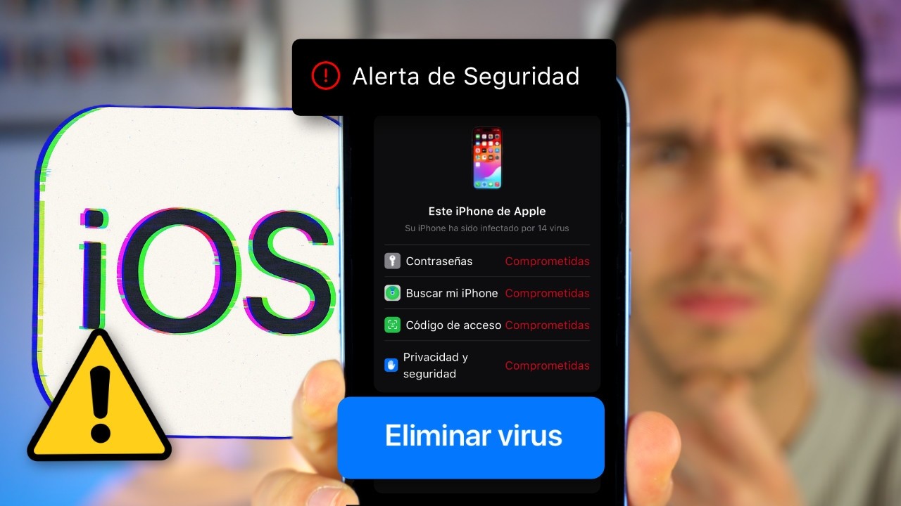 VIRUS en iPhone 🦠 Cómo SABER si tienes uno y ELIMINARLO ❌ ¡Atento a esto!
