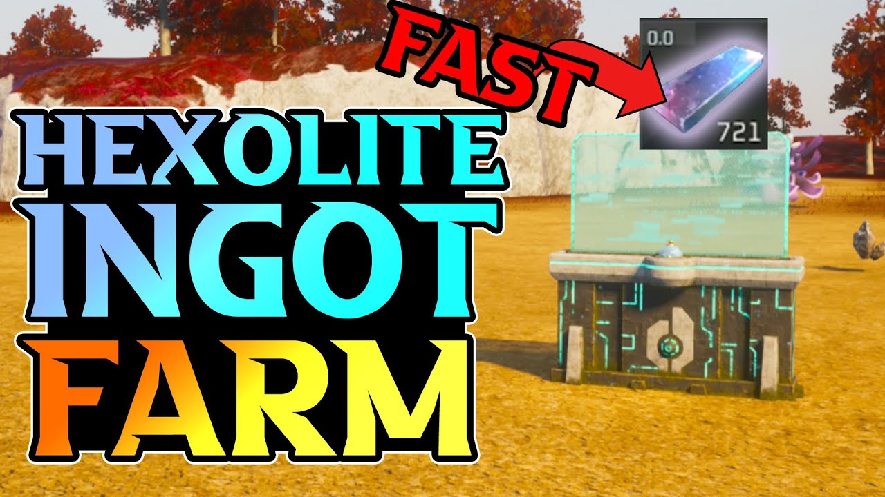 BEST Palworld Hexolite Ingot Farm - Palworld Base Location for Hexolite Ingots