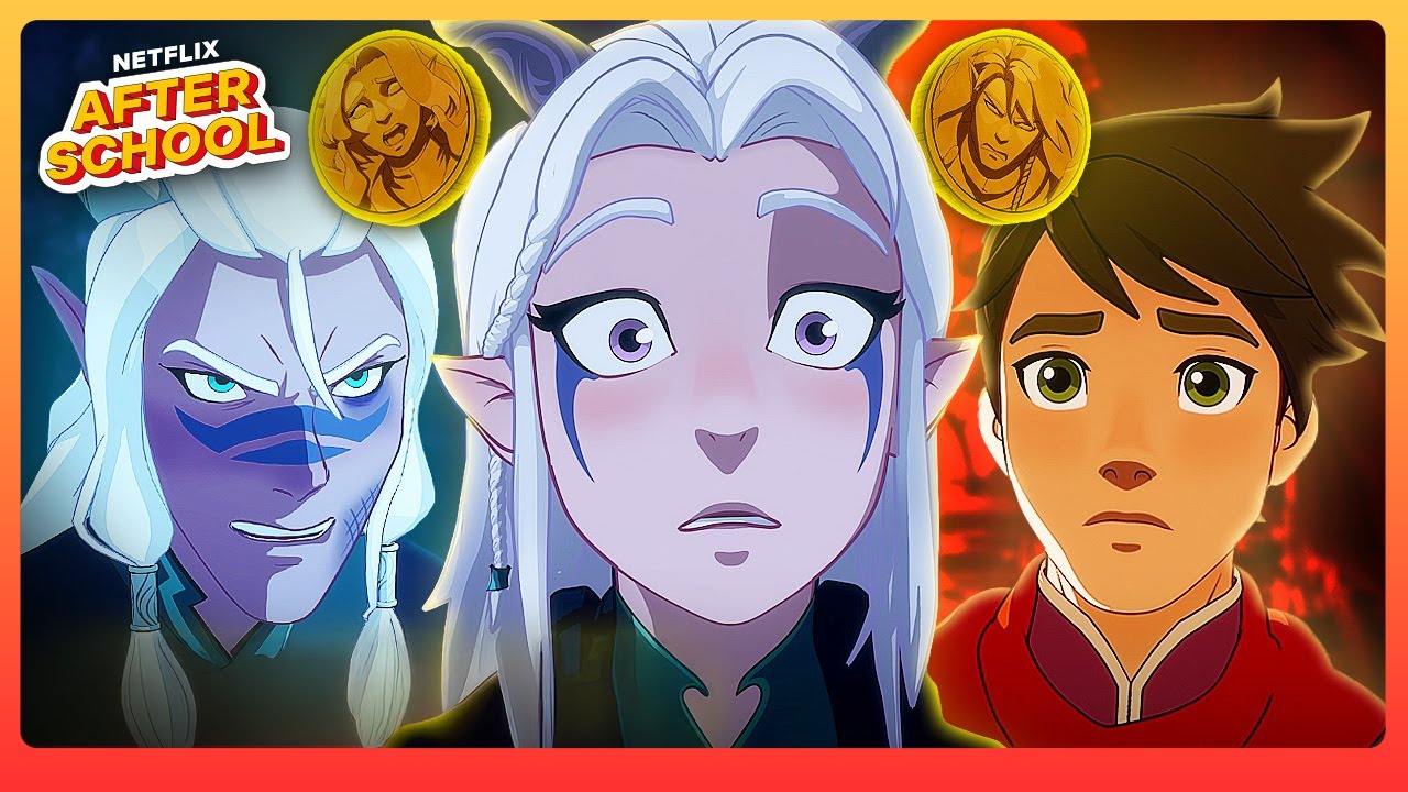 The Fall of the Moonshadow Elves + The Cursed Coin 🌙🧝‍♂️ The Dragon Prince | Netflix Family
