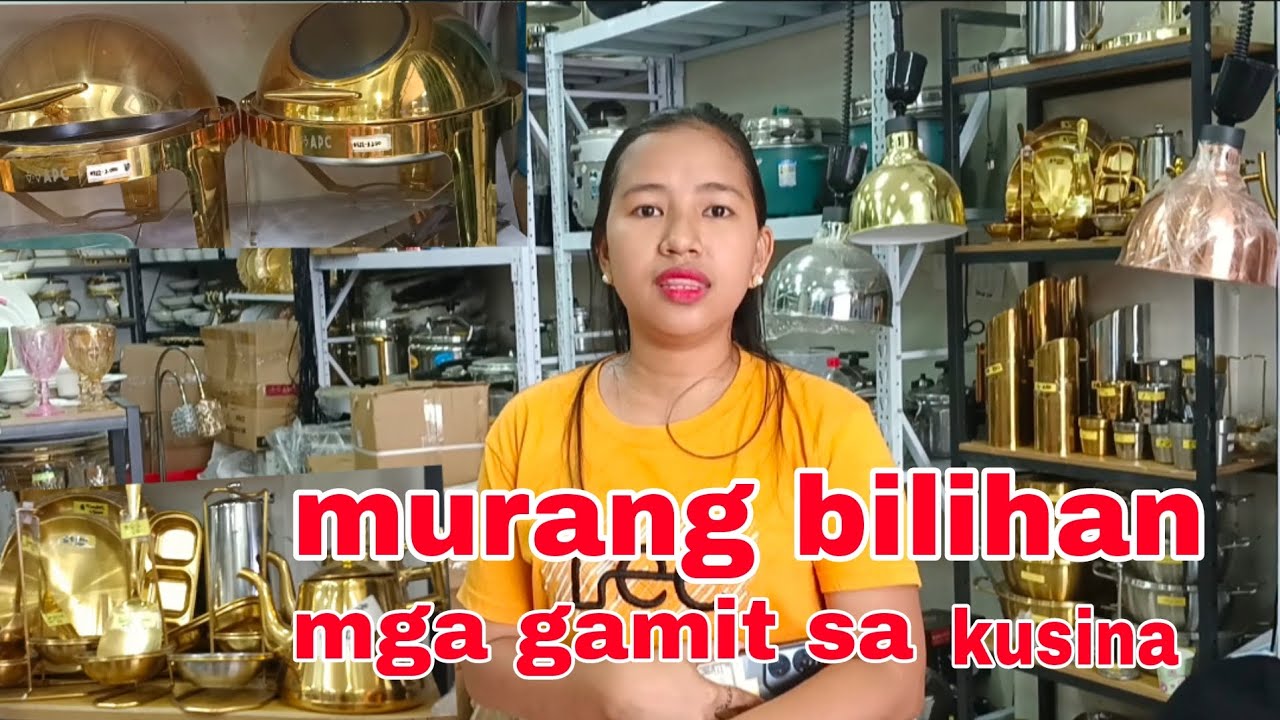 Mga murang bilihan mga gamit sa kusina at mga gamit pang restaurant#tonyvlogs