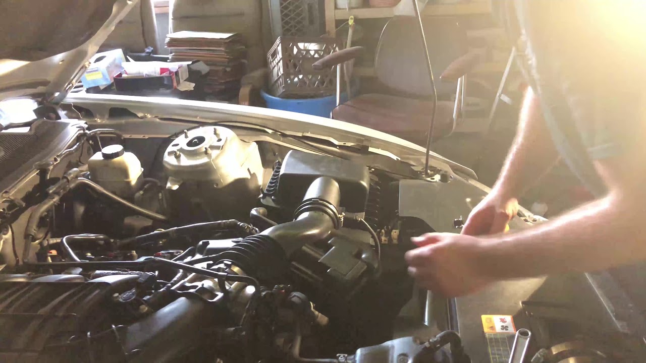 How to:  Install an Airaid Jr Intake Tube on a 2011-2014 Ford Mustang 3.7 L V6