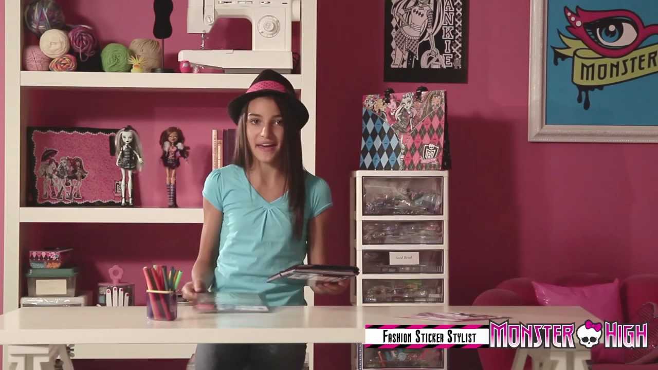 Monster High Sticker Stylist