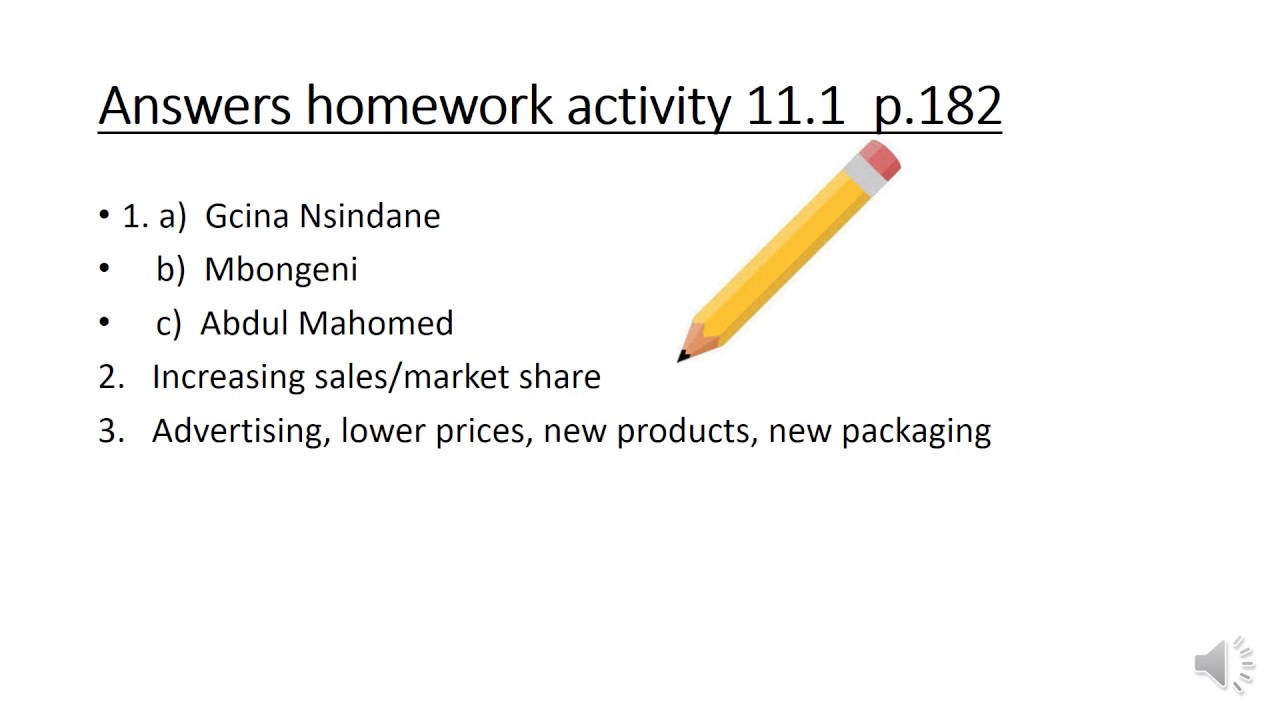 Functions of a business lesson 2 Gr 9 video