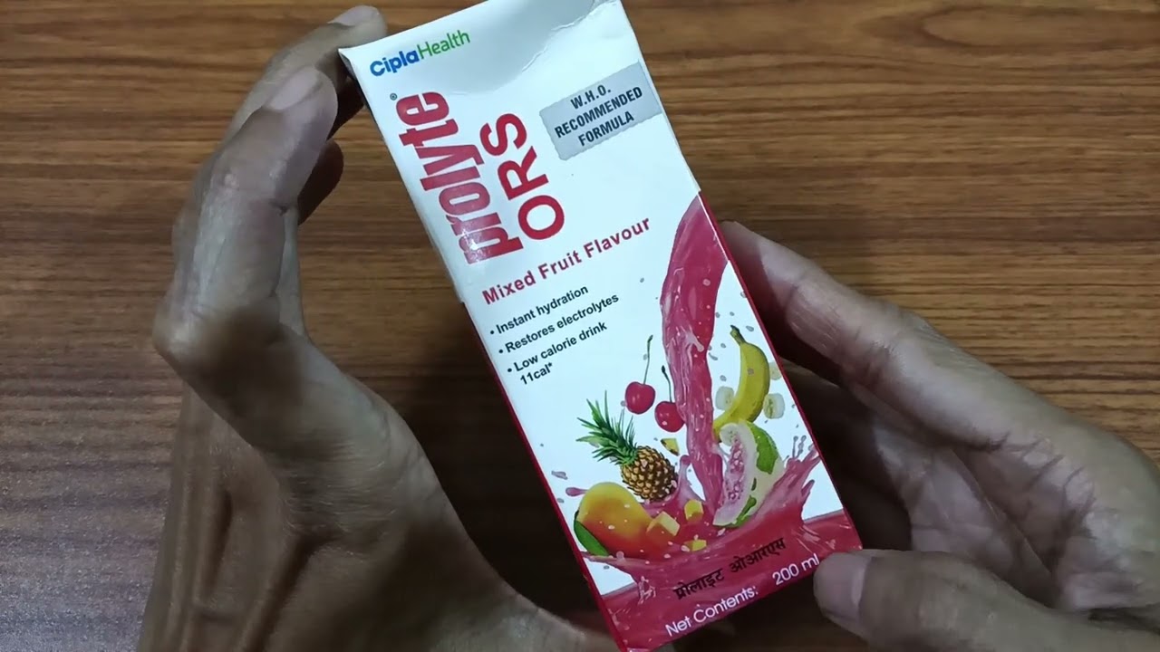 Prolyte ORS Mixed Fruit Flavour | Best ORS For Restore Electrolyte Or Instant Energy