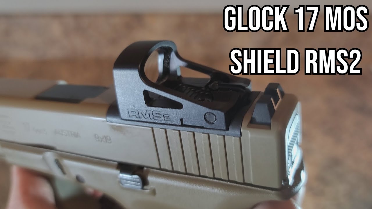 Shield Sights RMS2 Red Dot Unboxing and Mounting on Glock 17 Gen 5 MOS 