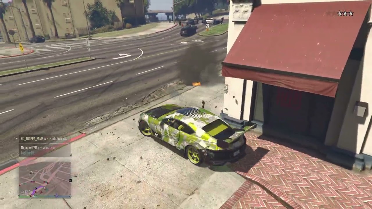 GTA V - Avec SB2R - On dégomme un avion de chasse en Paragon S