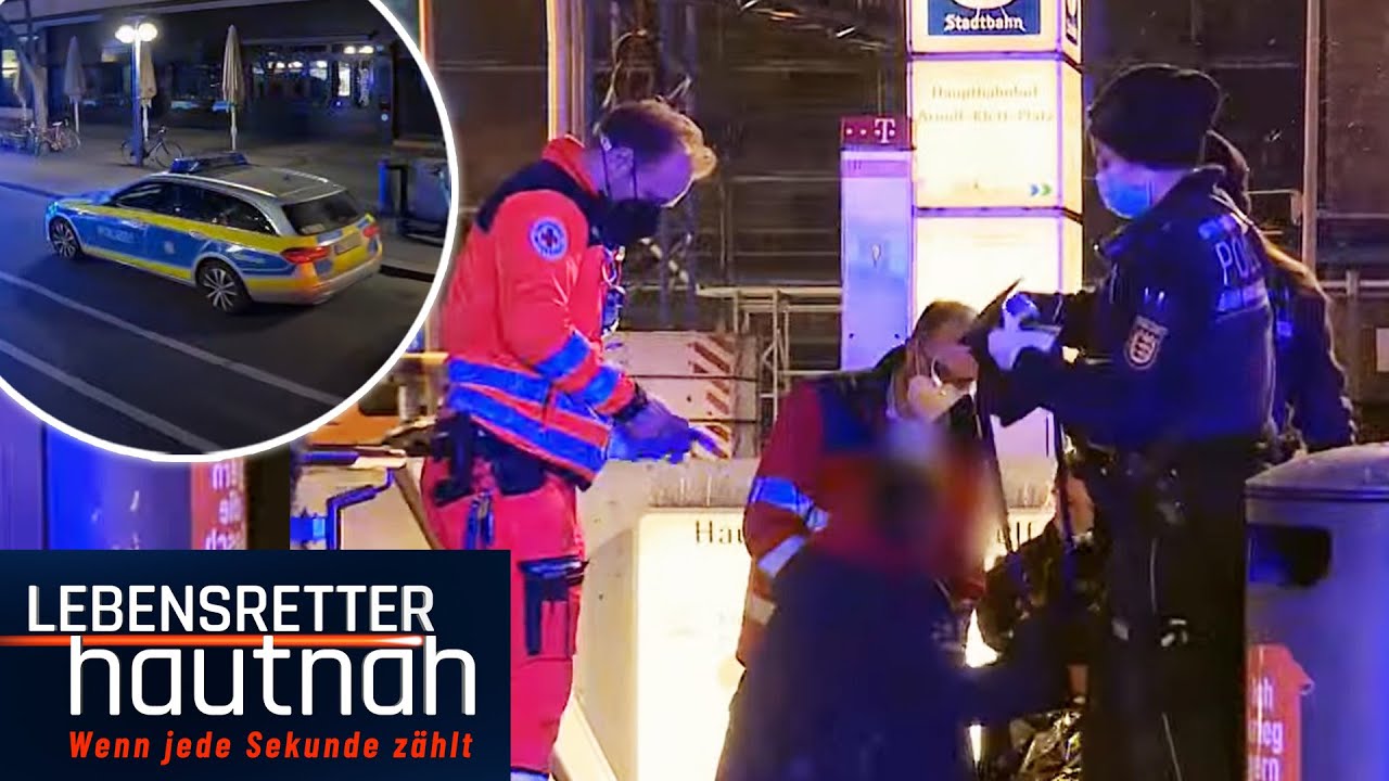 Gefahr für Micha & David? Gefährliche Übergriffe am Hauptbahnhof!! | Lebensretter hautnah | SAT.1