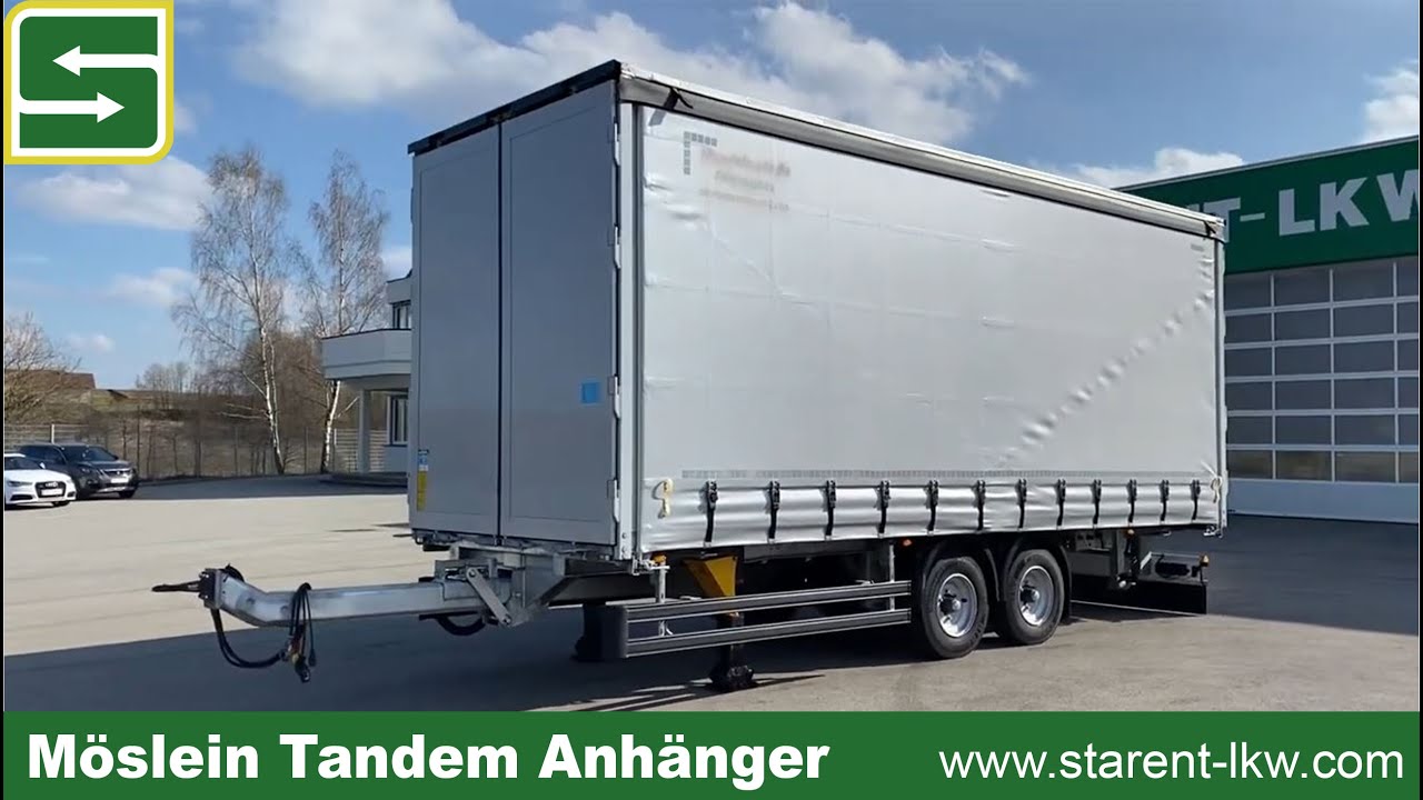 verkauft - M&ouml;slein, Tandem-Planenanh&auml;nger, Durchladbar, BPW, TR22044, www.starent-lkw.com