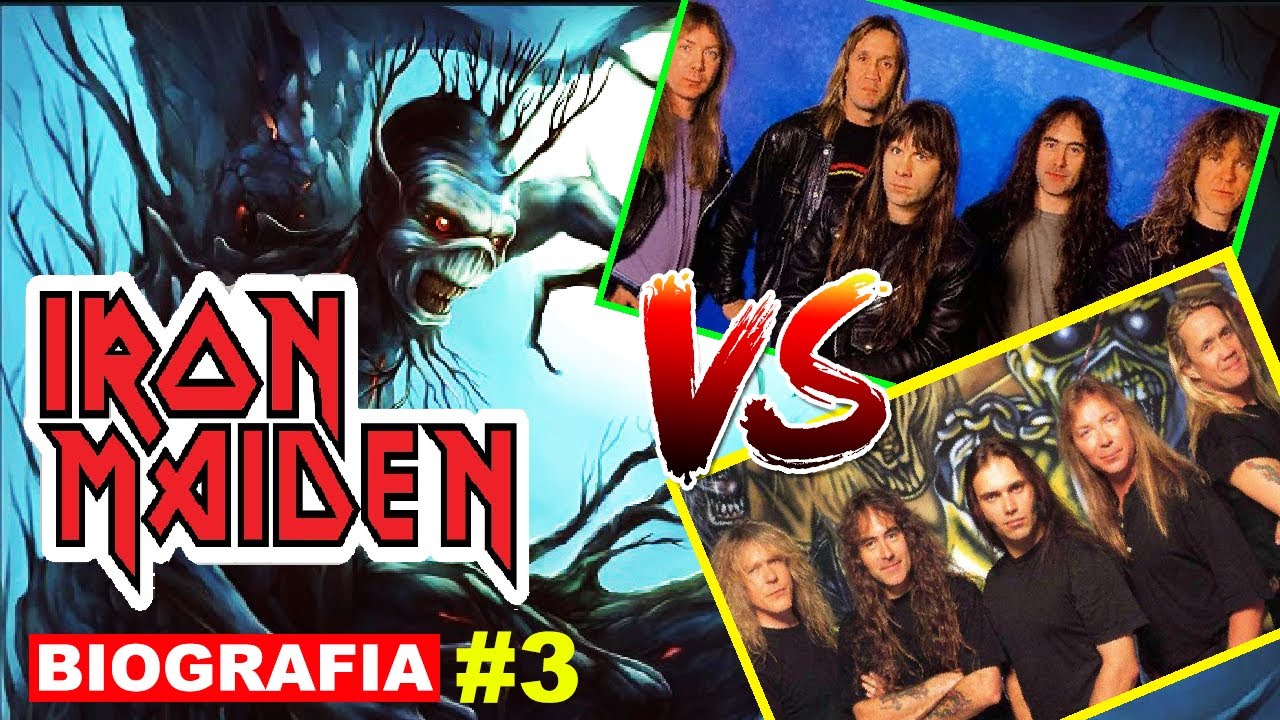 História do IRON MAIDEN. De FEAR OF THE DARK ao fracasso de VIRTUAL XI |Biografia(parte 3/4)