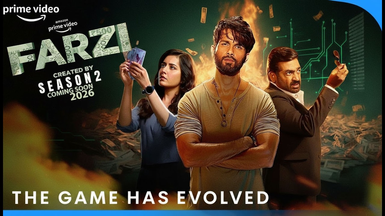 FARZI: Season 2 - Trailer | Raj & DK | Shahid Kapoor | Vijay Sethupathi | Manoj Bajpayee | Raj & DK