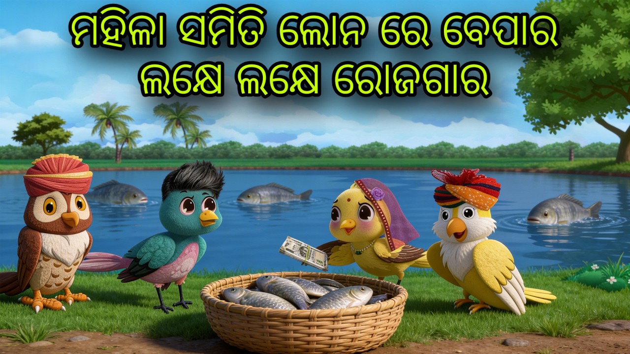ମହିଳା ସମିତି ଲୋନ ରେ ବେପାର ଲକ୍ଷେ ଲକ୍ଷେ ରୋଜଗାର | Tiki Chadhei Gapa | Odia Gapa  @OdishaBirdStory