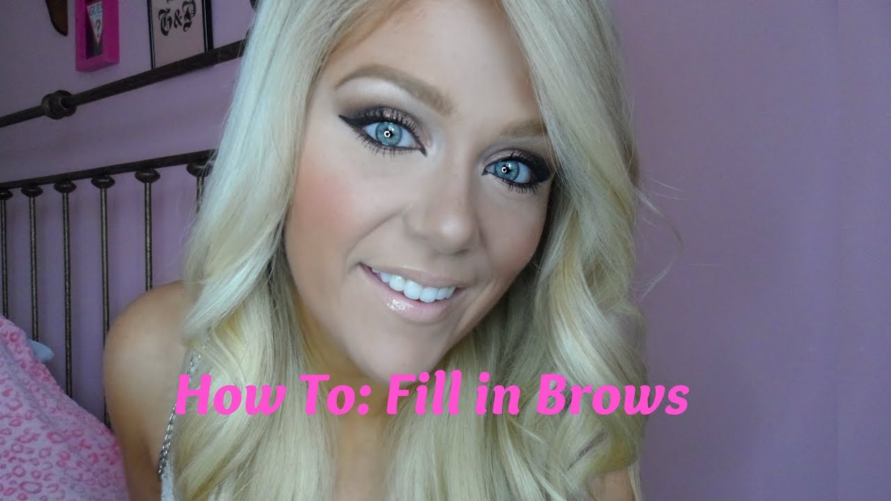 How To Fill In Eyebrows