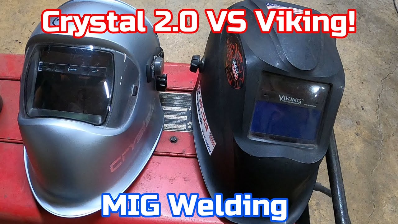 Optrel Crystal 2.0 Review and Mig Welding!! (Crystal VS Viking)