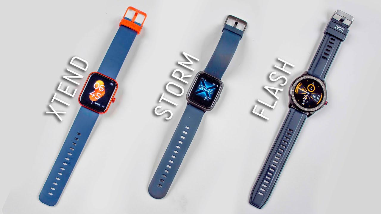 Boat Xtend Smartwatch vs Boat Storm watch vs Boat Watch Flash | Full Comparison | Hindi