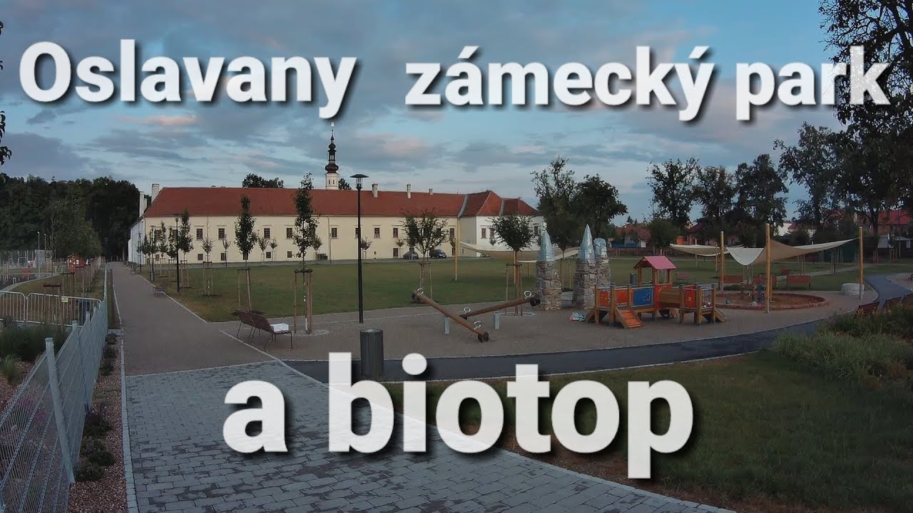 XIAOMI FIMI A3 - Oslavany zámecký park a biotop ( přistání do ruky )