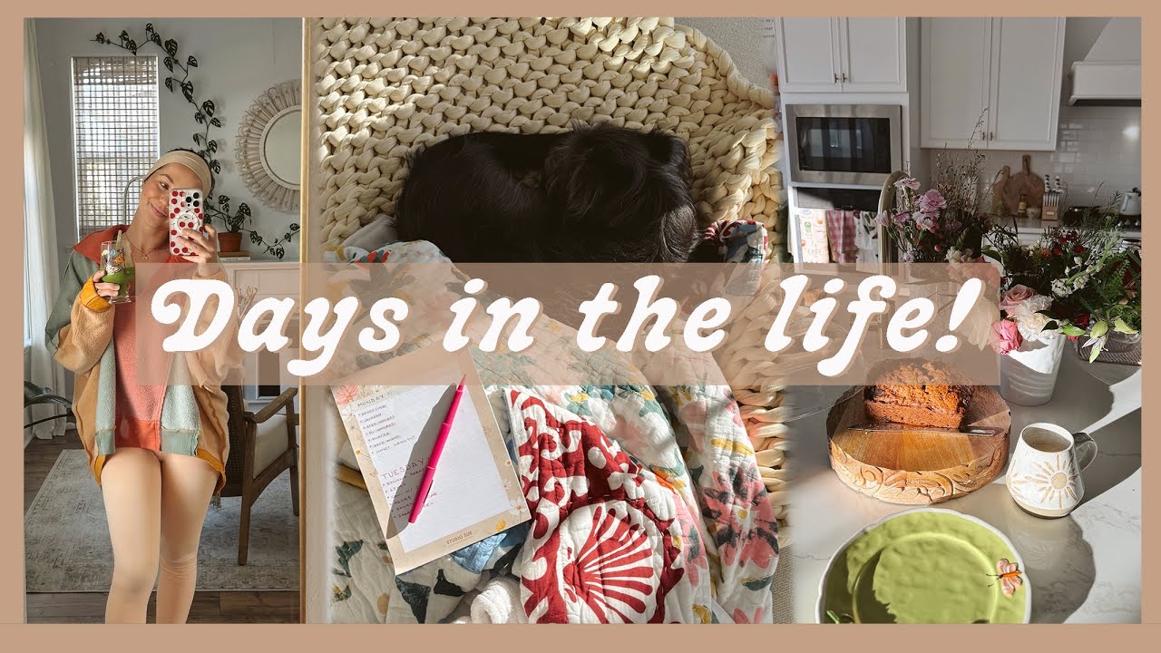DAYS IN THE LIFE  | cozy moments at home, errands, & date night!