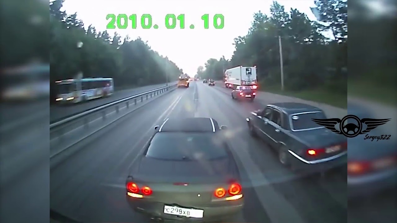 Brake Checks vs Semi Truck Driver  Brave or Crazy Man