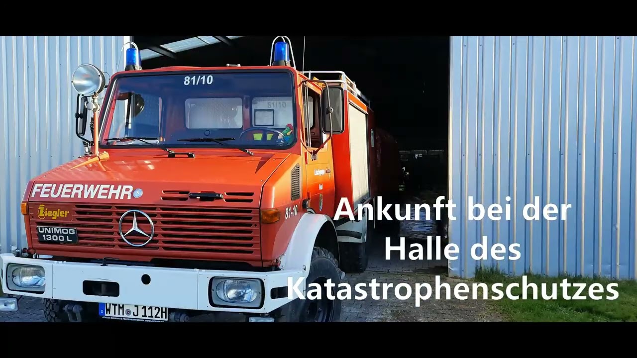 Hilfseinsatz für die ukrainischen Feuerwehren