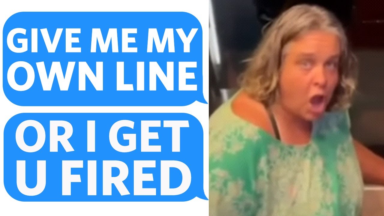 Karen DEMANDS her OWN SPECIAL LINE for GROCERIES or else I would GET ME FIRED - Reddit Podcast