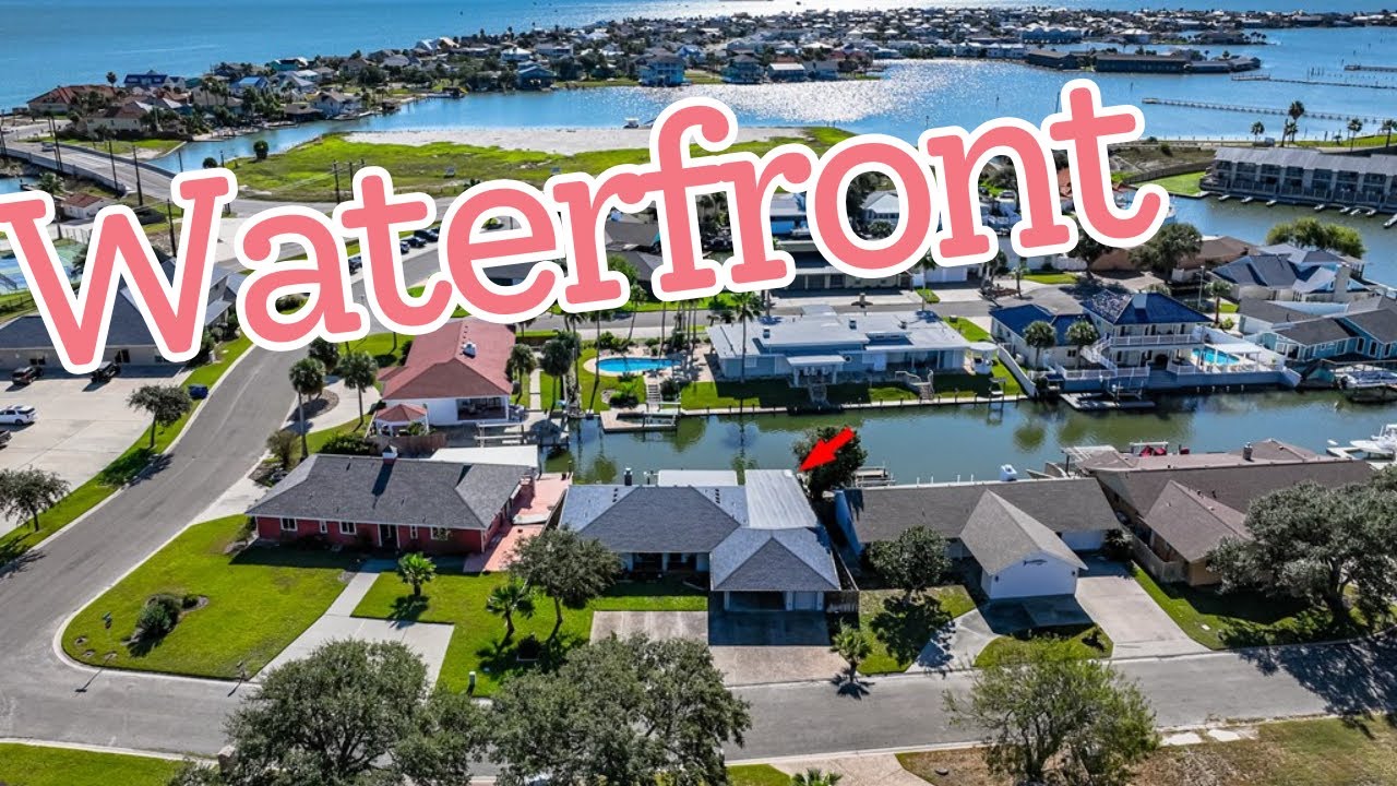 *SOLD* Upscale Canal Home in Harbor Oaks | Newly Renovated Coastal Retreat | Rockport, Texas