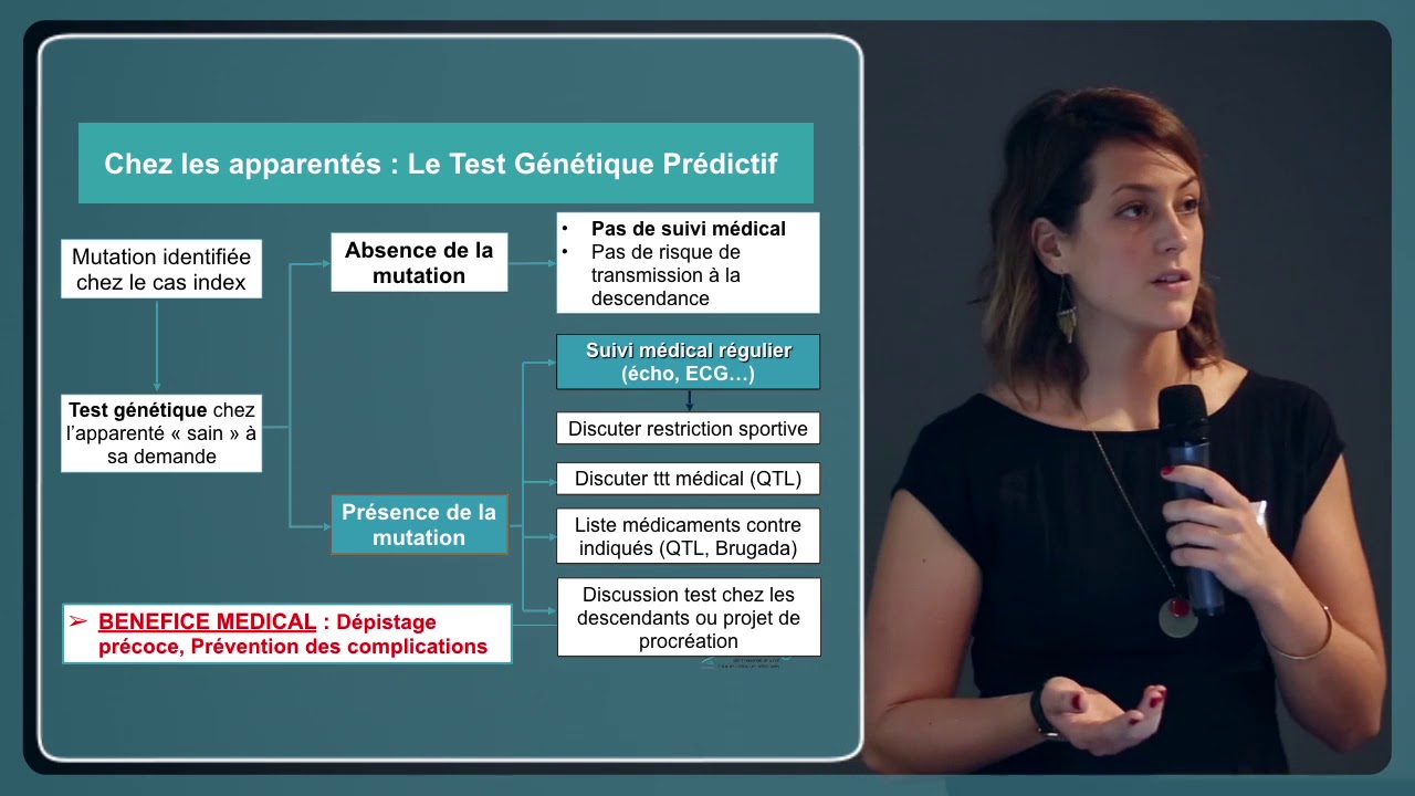 Le test génétique dans les maladies cardiaques héréditaires