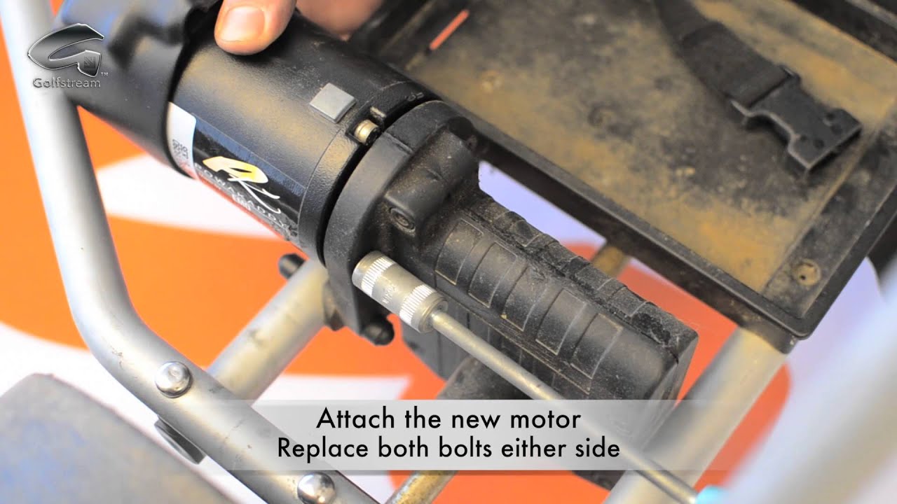 Step by step: How to change the motor