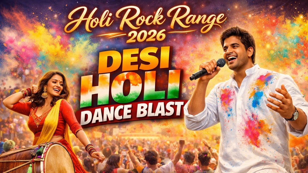 Desi Holi Dance Blast (Official Video) | Original Holi Party Song 2026 #holi #music #song #dance 