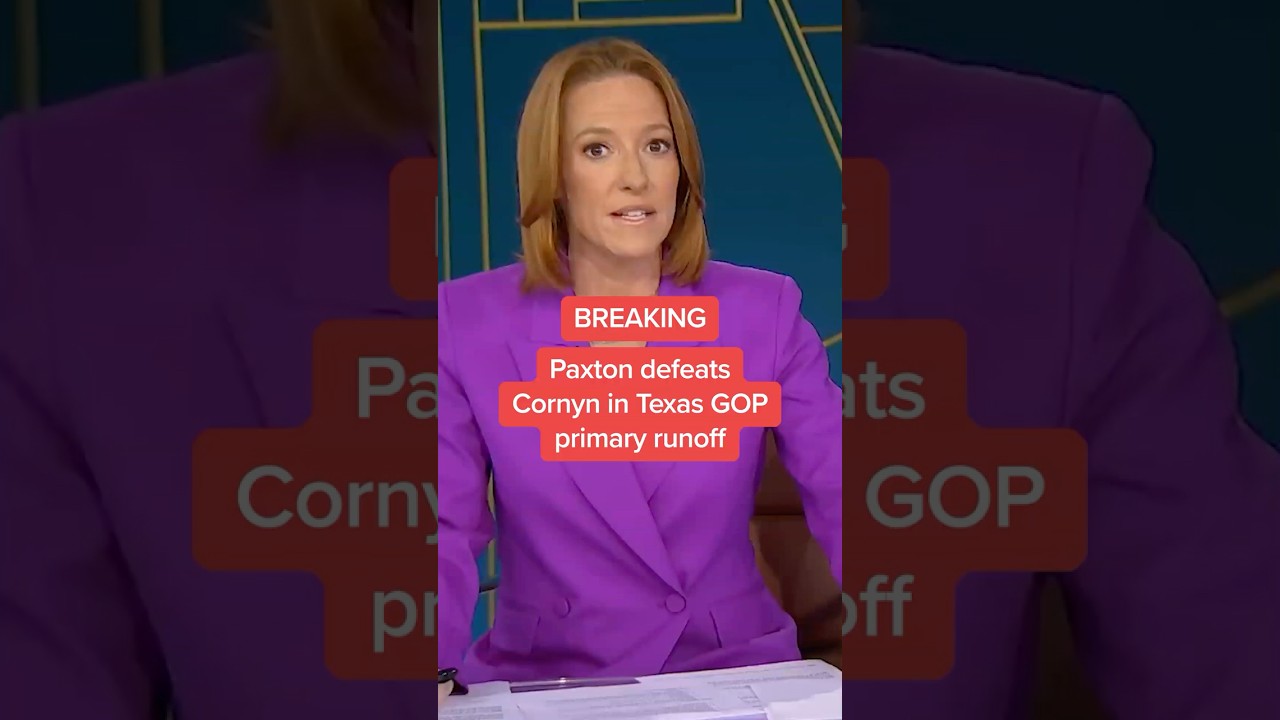 BREAKING: Paxton defeats Cornyn in Texas GOP primary runoff