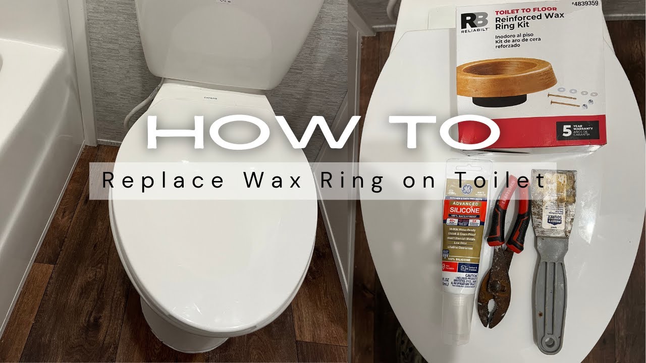 How to Replace a Leaking Toilet Wax Ring | DIY Mobile Home Repair #ToiletRepair #DIY #plumbing #fyp