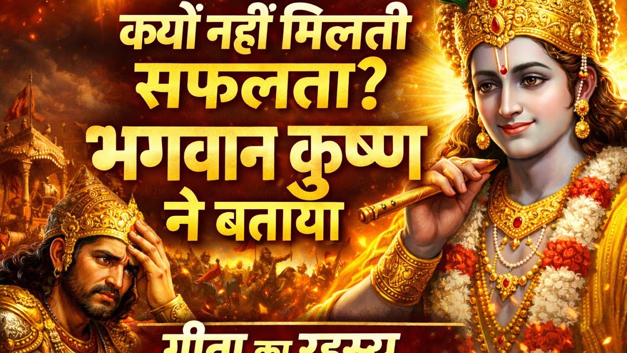 मेहनत के बाद भी असफलता क्यों? | गीता रहस्य