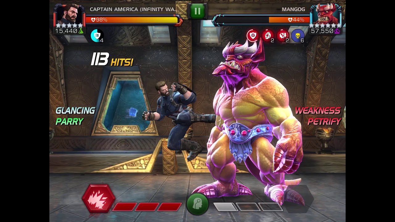 Cap doesn&rsquo;t care about mandog abilities March EQ mcoc
