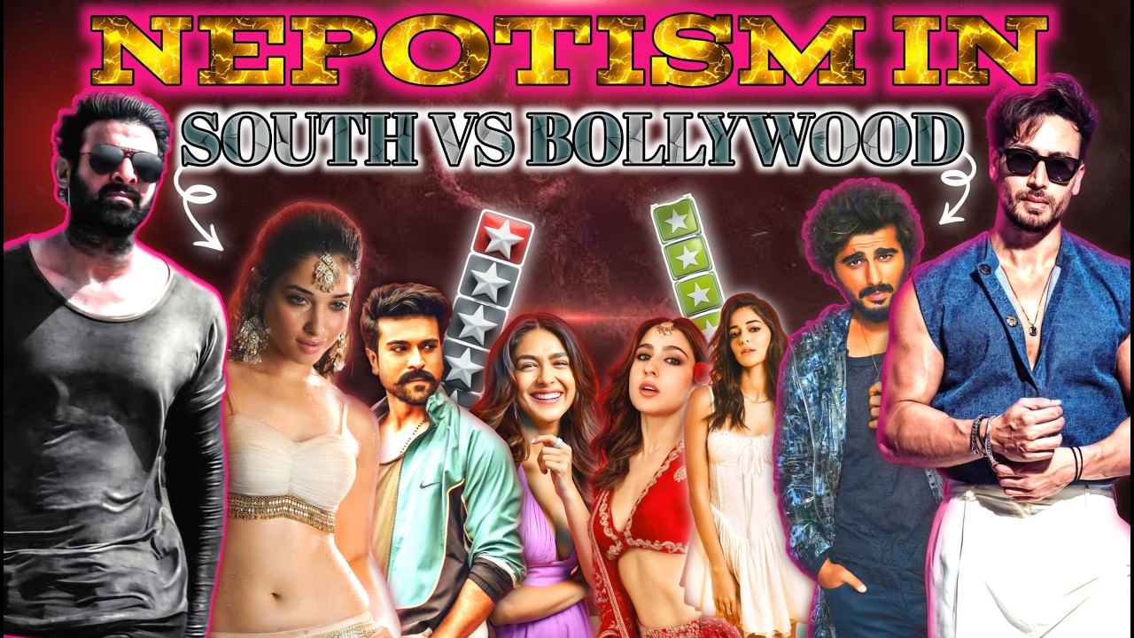 Nepotism In South vs Bollywood ! | The Most Controversial Debate | #bollywood #south #nepotism