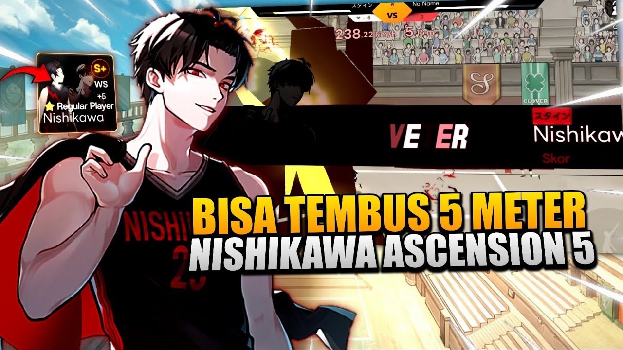 Ternyata Bisa Tembus 5 Meter Nishikawa Ascension 5 Pake 5 Card Ability | The Spike VolleyBall Cross
