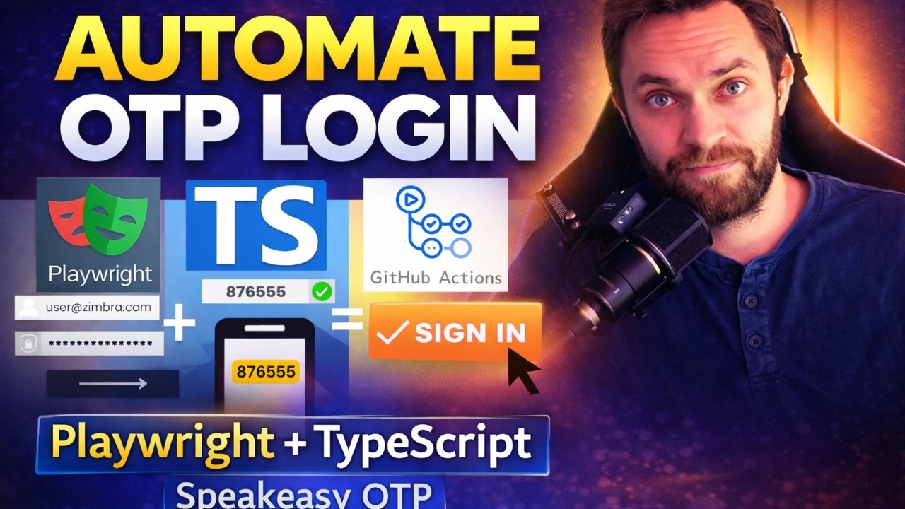 How to automate MFA OTP with Playwright, TS, Speakeasy