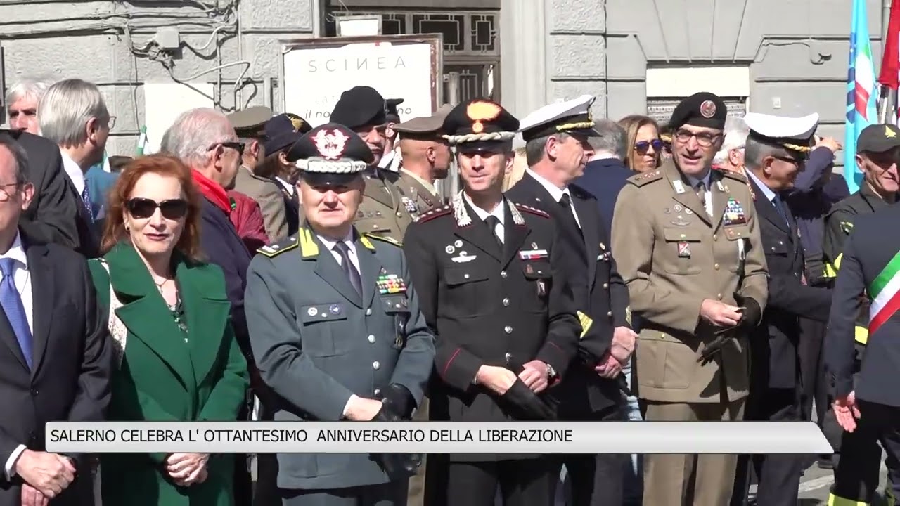 Festa della Liberazione a Salerno: il messaggio del Prefetto Esposito nel segno di Papa Francesco