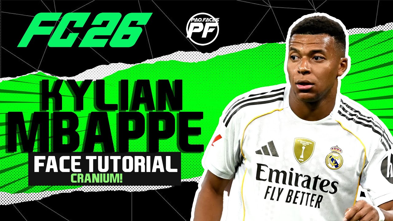 Как сделать КИЛИАНА МБАППЕ в EA FC 26 FACE Pro Clubs Face Creation CAREER MODE LOOKALIKE РЕАЛЬНЫМ