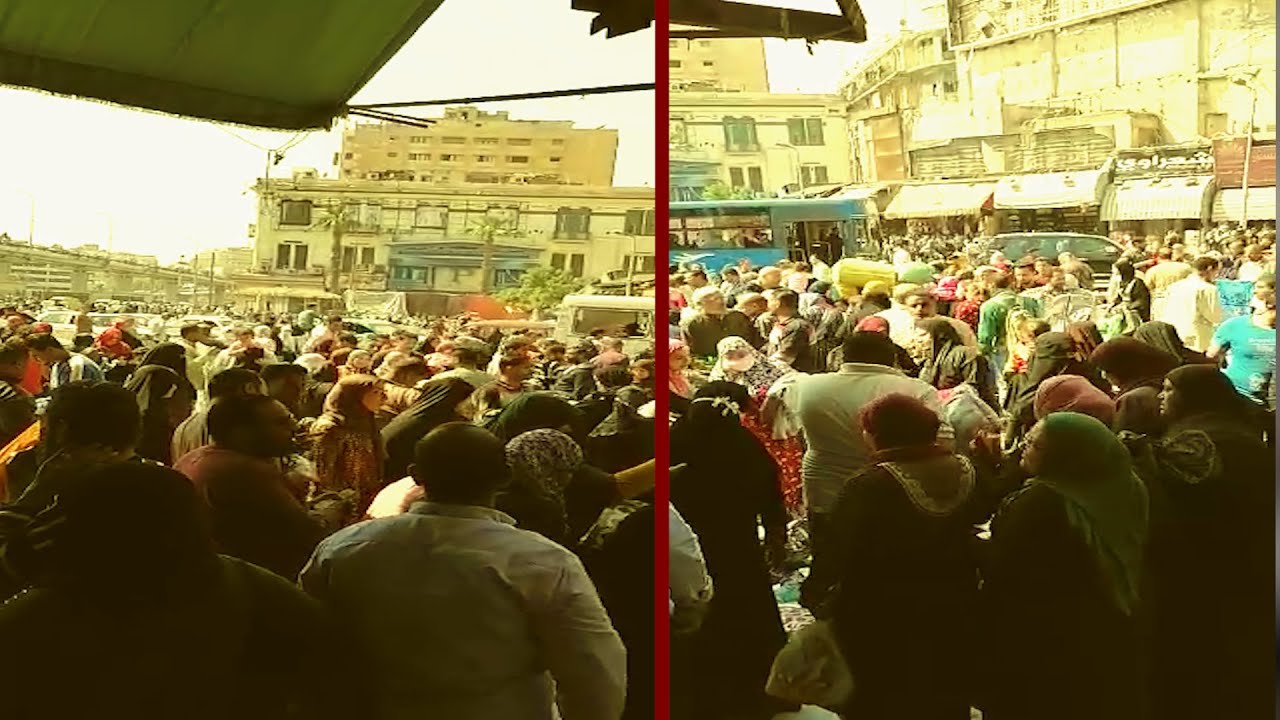 العتبة لا تبالي بكورونا..زحام وتكدس ومواطنين بلا كمامات #مصر_العربية
