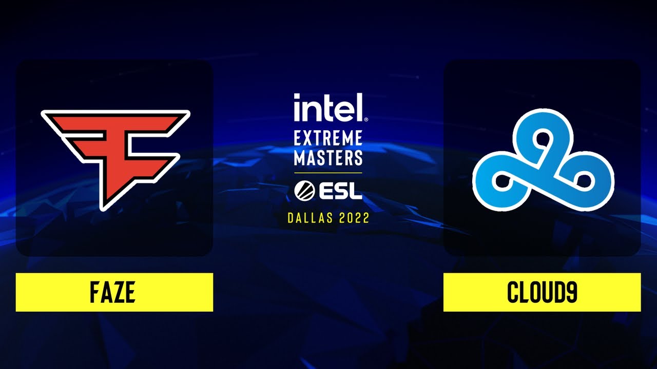 FaZe vs. Cloud9 - Map 3 [Mirage] - IEM Dallas 2022 - Quarterfinal