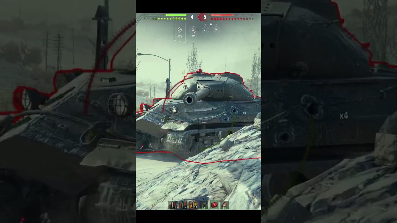 M103 Armored Fury: A Legendary Showdown! world of tanks