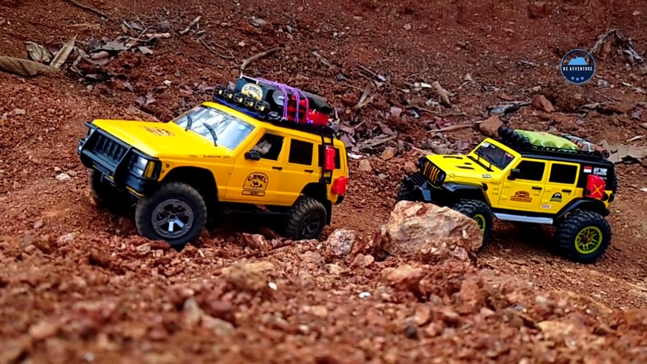 MN128 WITH MN78 4X4 TRAIL 1/12 MINI SCALE OVERLAND