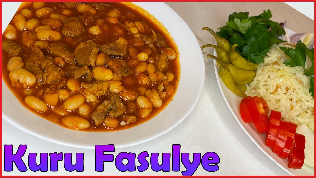 Tirshika Fasulye u Birinc - Kurdische Spezialität - Kuru Fasulye -  von kurdishkitchenbysongül