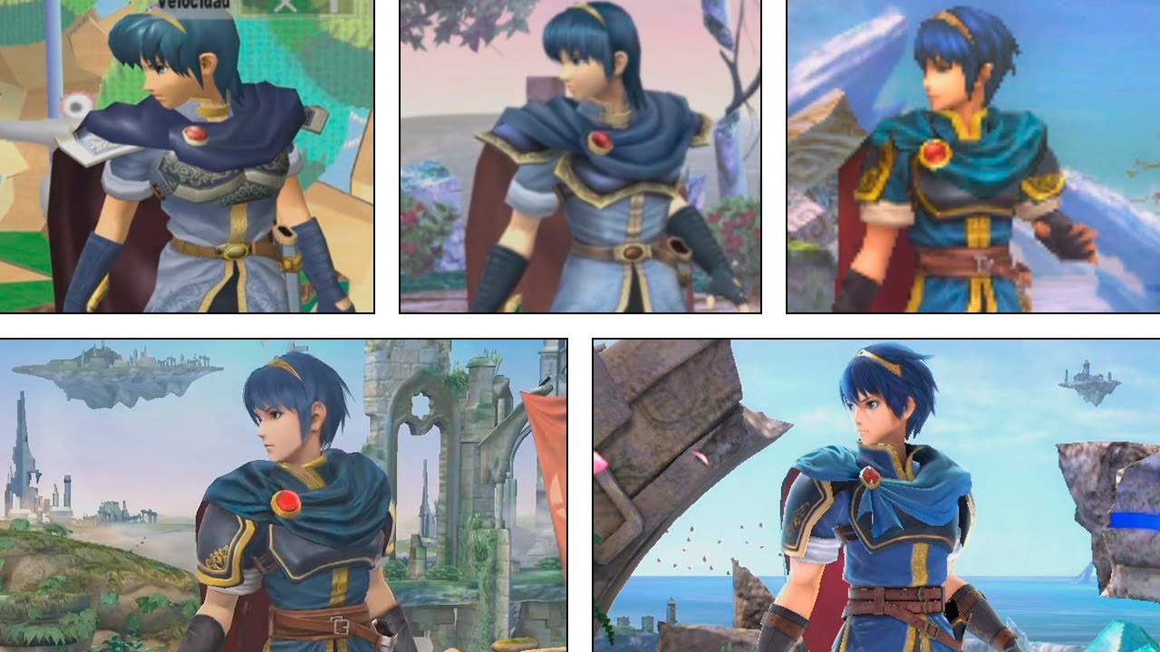Super Smash Bros Ultimate | Marth Evolution | 2001-2018