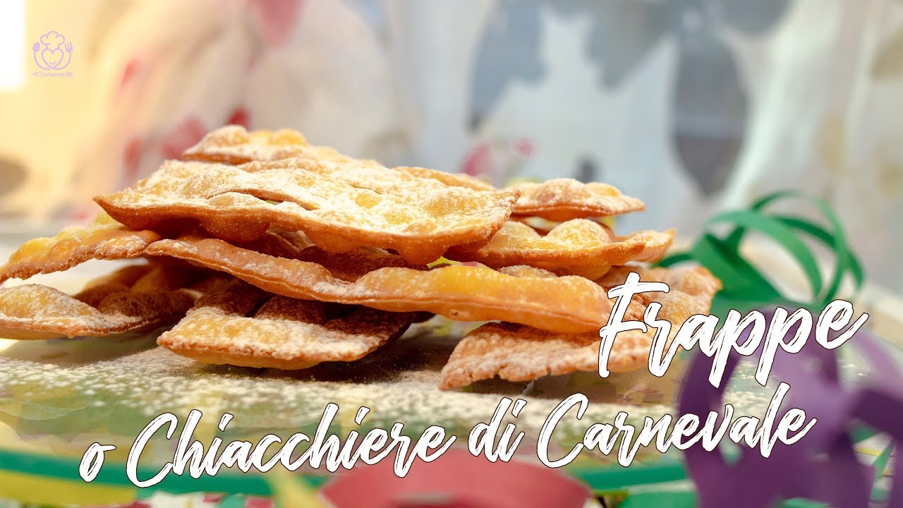 Frappe o Chiacchiere di Carnevale Senza Glutine Facili e Veloci - Fritte e Al Forno