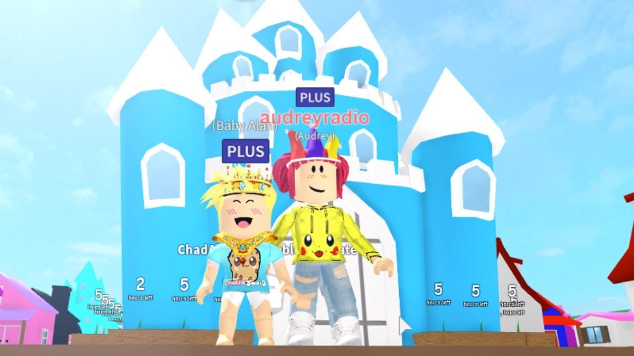 Baby Alan's New Castle House in Meep City! Roblox RolePlay